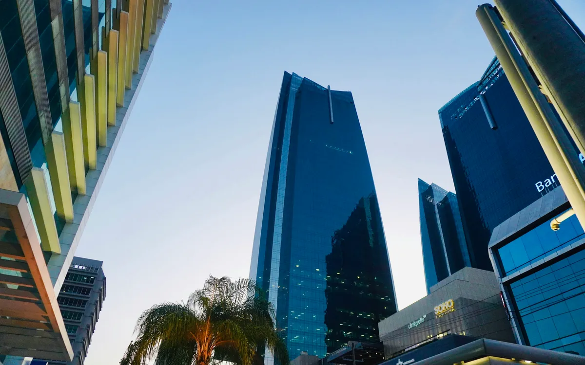 Edificios del centro urbano de Panamá.