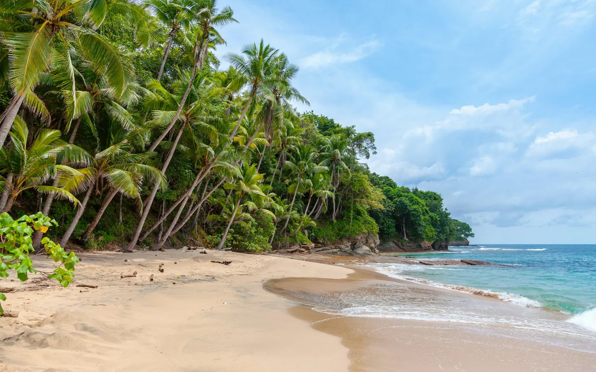 Playa Blanca en Saboga, Panamá.